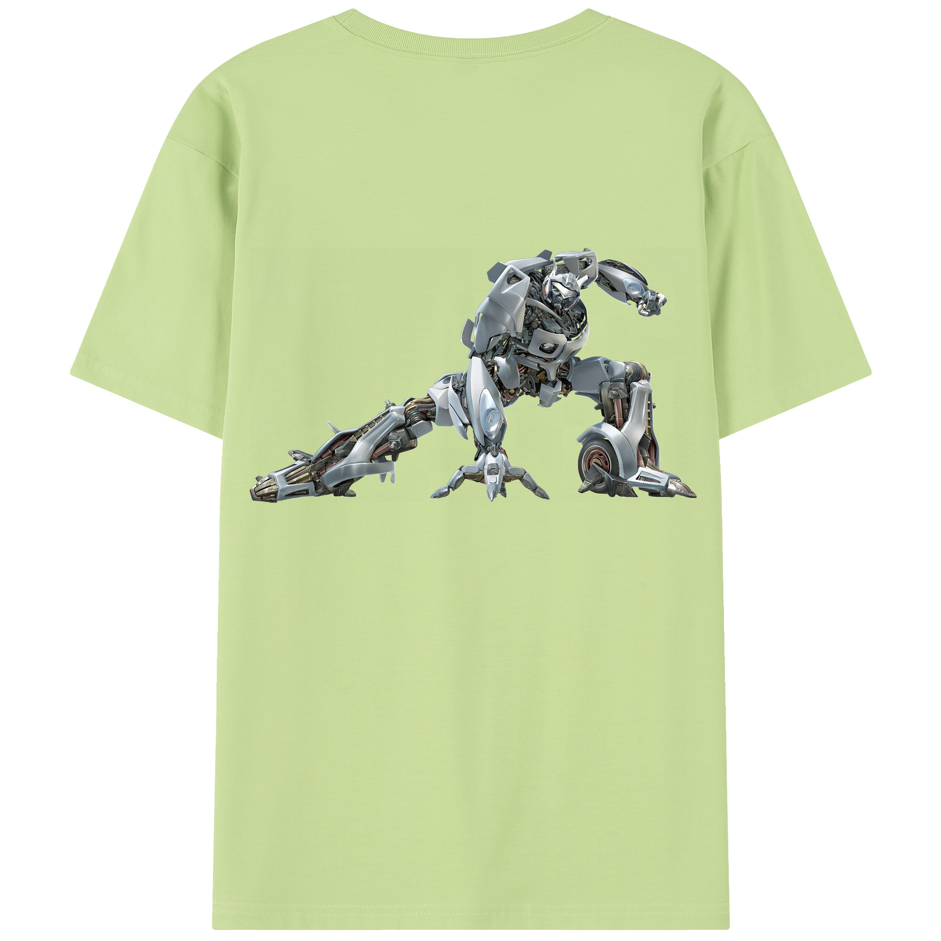 （画像用） Transformers トランスフォーマー 綿100％半袖Tシャツ（背面プリント）